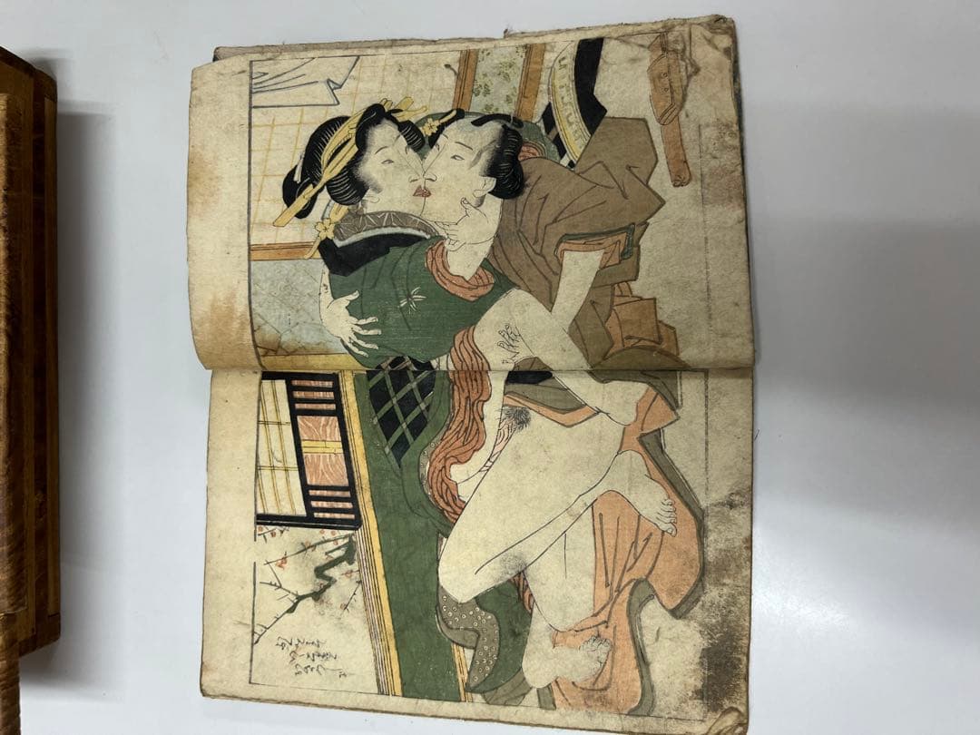 喜多川歌麿　「放屁先生」村瀬太乙　不詳作　艶本3冊