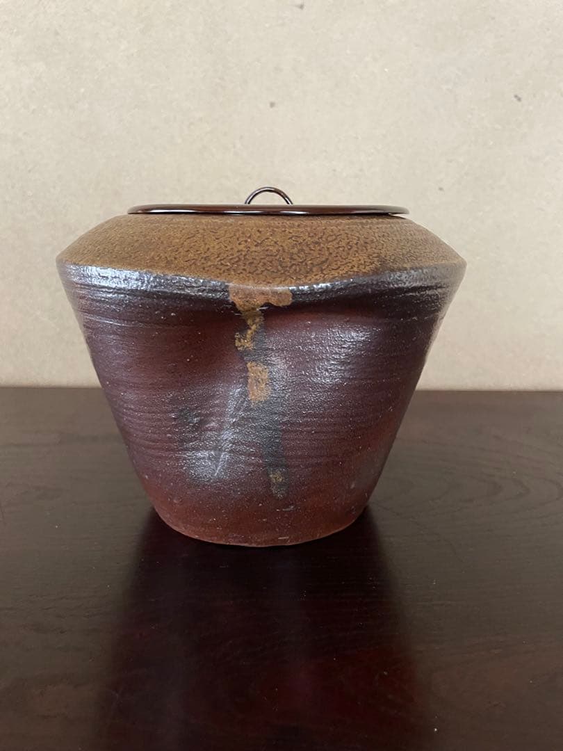 古備前　伊部胴張水指