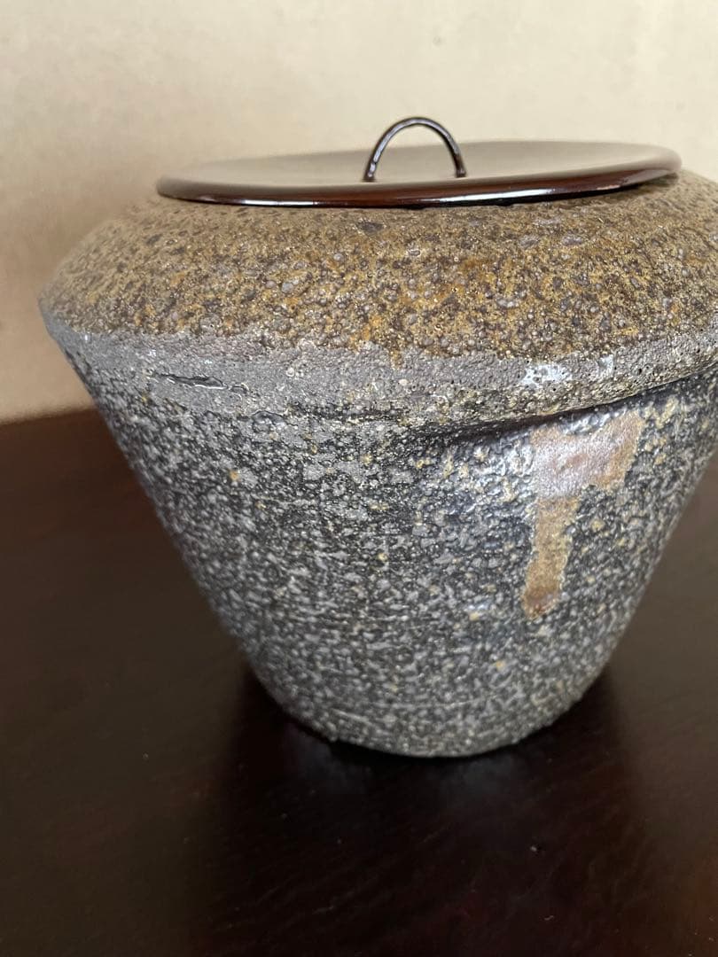 古備前　伊部胴張水指