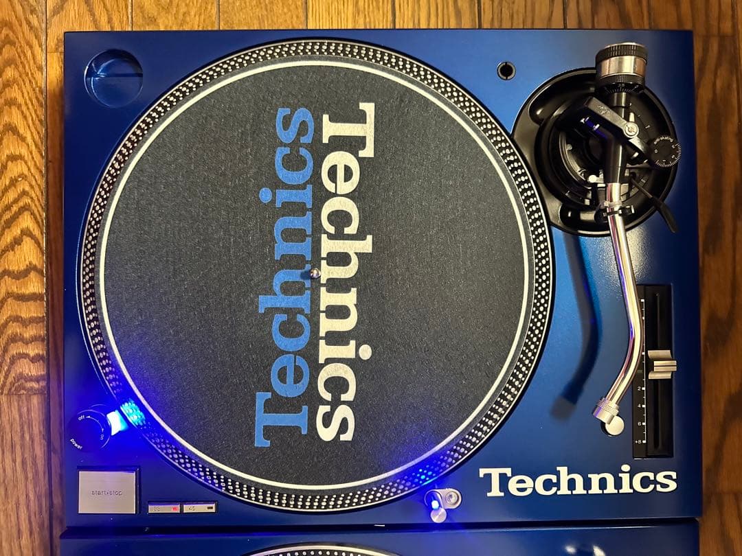 Technics SL-1200MK3D 2台セットカスタム青 × 青LED仕様