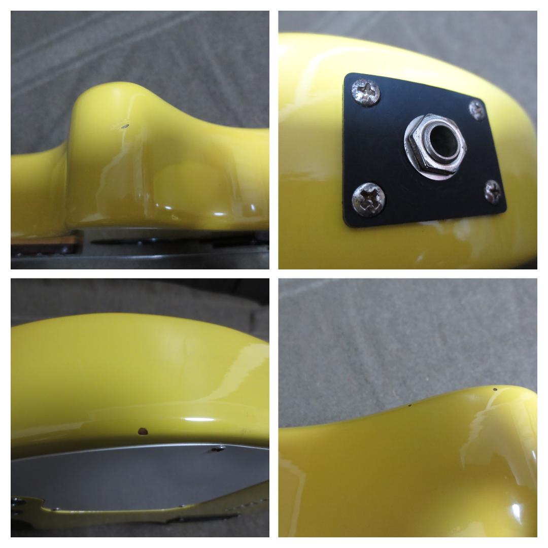 【整備済】フェルナンデス ZO-3ギター イエロー　ケース付き