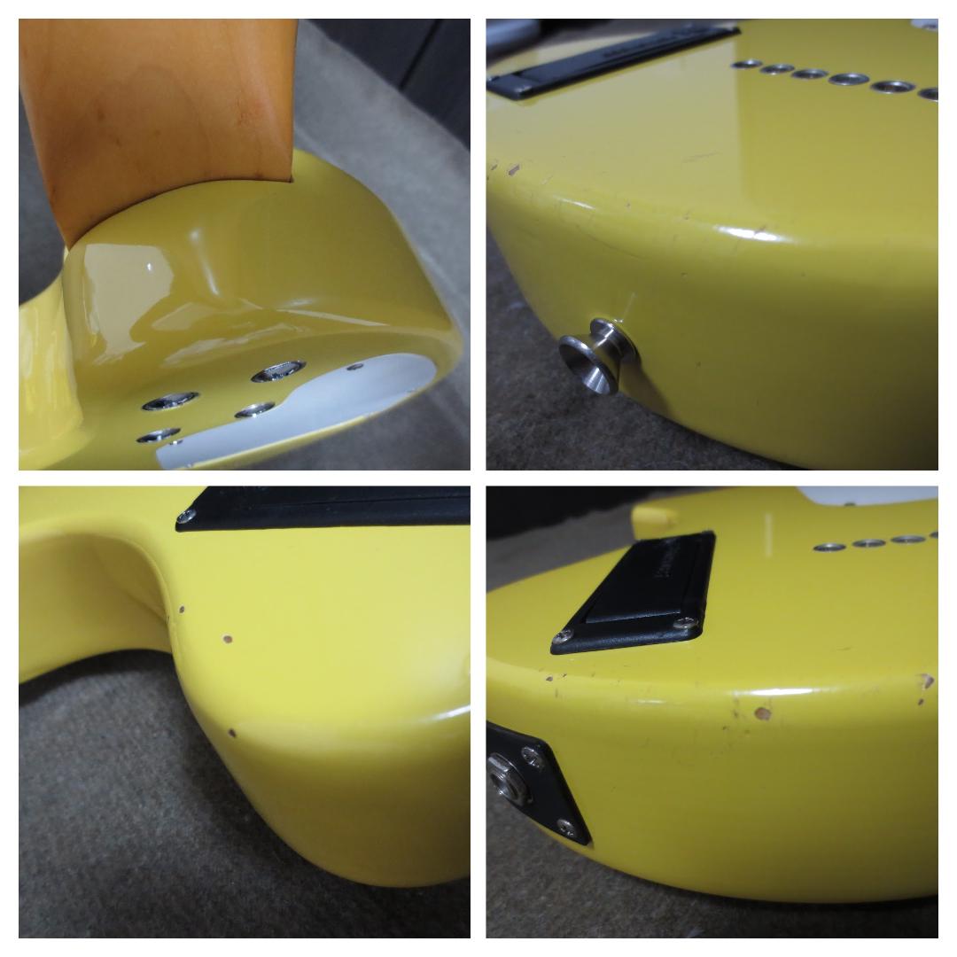 【整備済】フェルナンデス ZO-3ギター イエロー　ケース付き