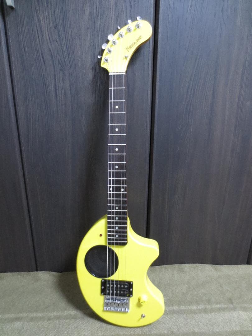 【整備済】フェルナンデス ZO-3ギター イエロー　ケース付き
