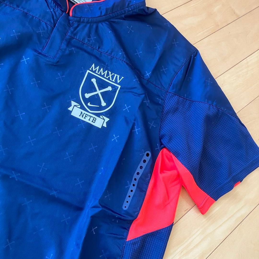 極美品希少人気カラーNIKEナイキ NFTBプラクティスシャツセットアップ上下
