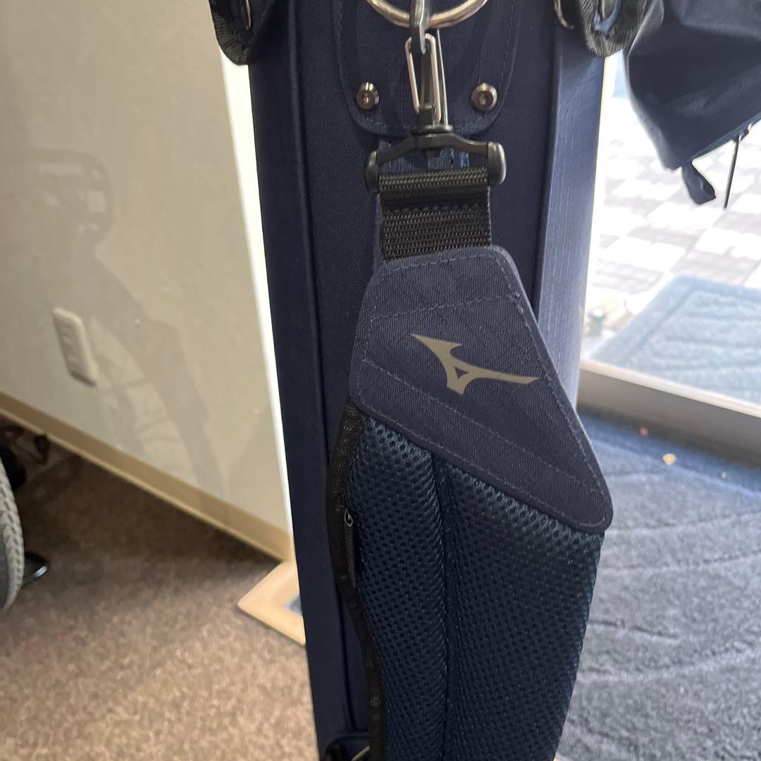 ミズノ ゴルフバッグ ネイビー