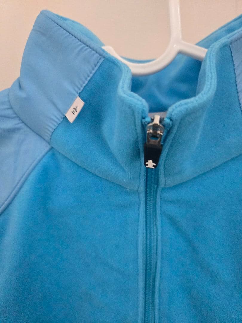 マンシングウェア 水色 ハーフジップセーター トレーナー