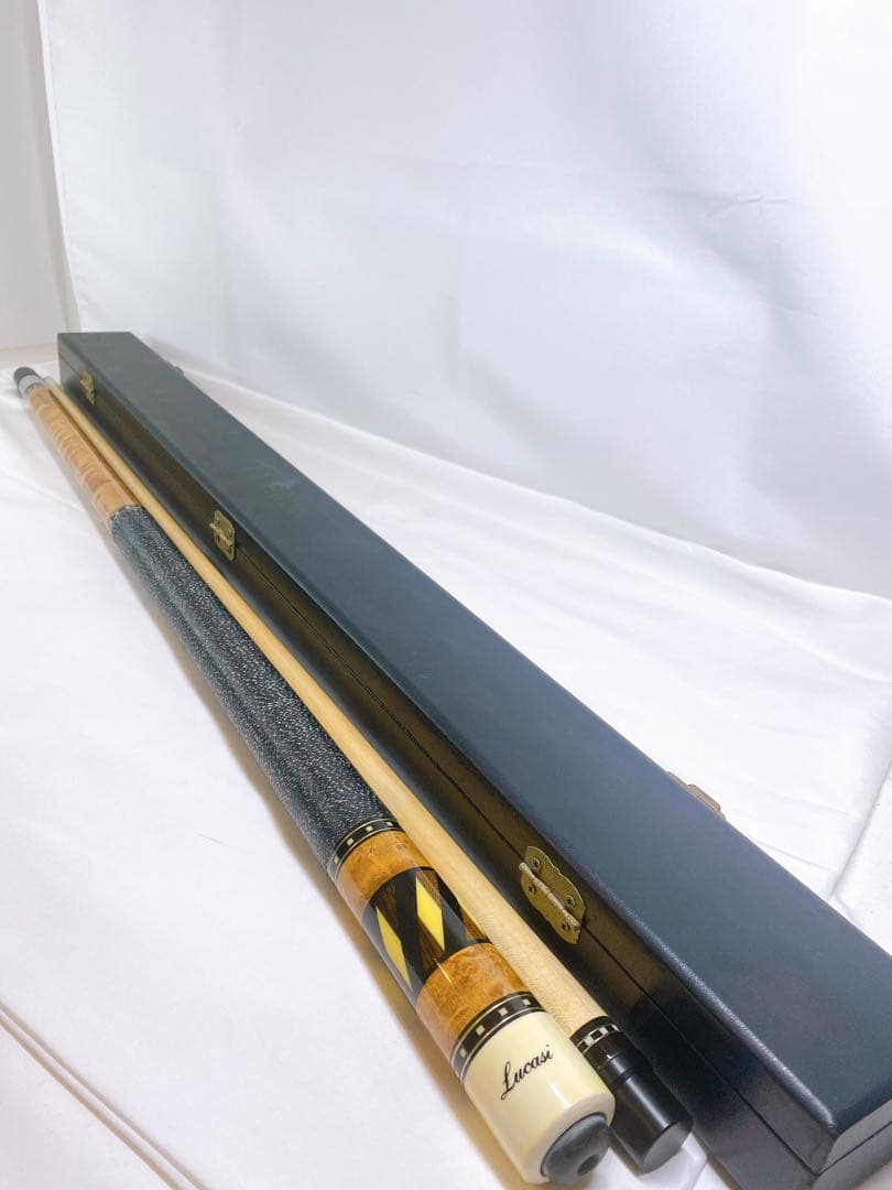 【美品】LUCASI ルカシー ビリヤードキュー ケース付き