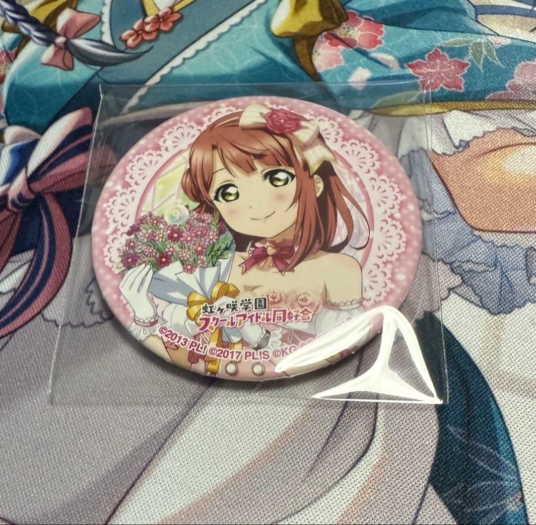 ラブライブ！虹ヶ咲 上原歩夢 缶バッジ ラブライブフェス