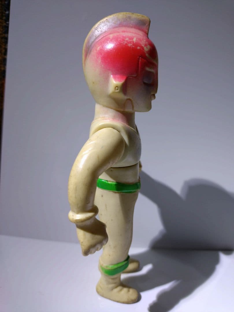 突撃ヒューマン!!☆1970年代の希少ソフビフィギュア☆高さ約14.5cm