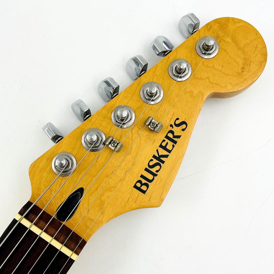 BUSKER’S ストラトキャスタータイプ エレキギター SSS【整備品】