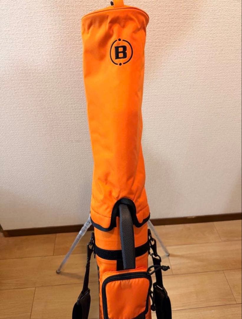 【限定レア】【新品】ブリーフィング　セルフスタンド　キャディバッグ　オレンジ