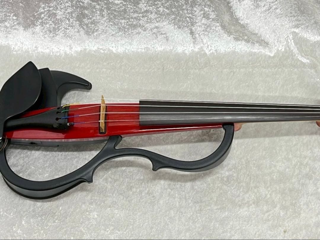 美品 YAMAHA ヤマハ サイレントバイオリン SV-200 CR