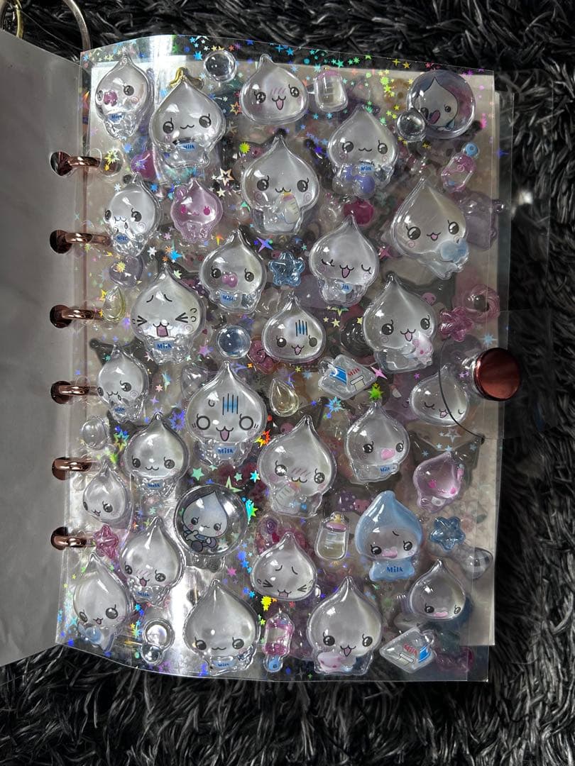 A6シール帳完成品 bineシール台紙付