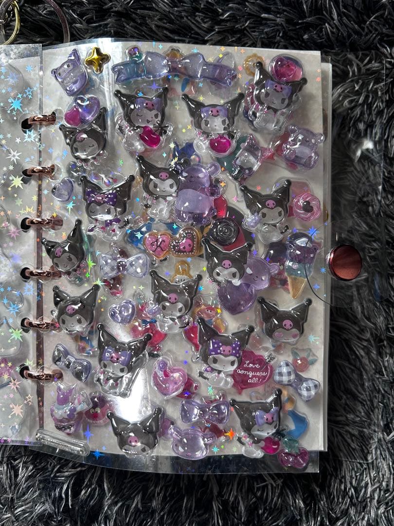 A6シール帳完成品 bineシール台紙付