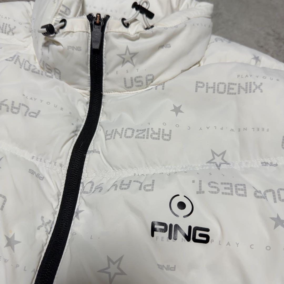 ピン PING フルジップ 中綿ブルゾン LL 中綿ダウンジャケット　ゴルフ