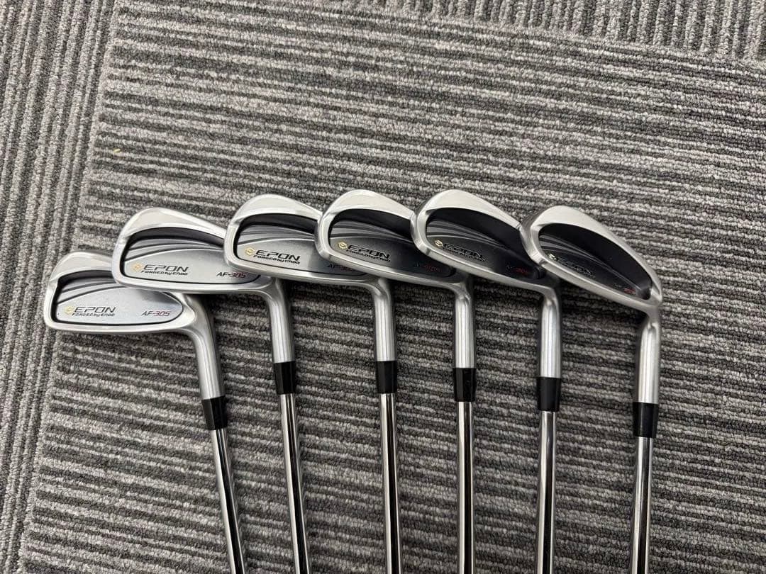 【ほぼ未使用】【美品】 EPON エポン AF305アイアン #5-PW