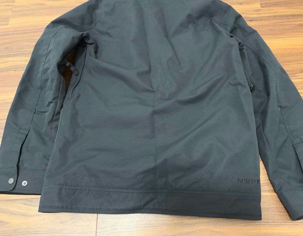 BURTON スノボウェア 男性用Sサイズ 黒 フード付き