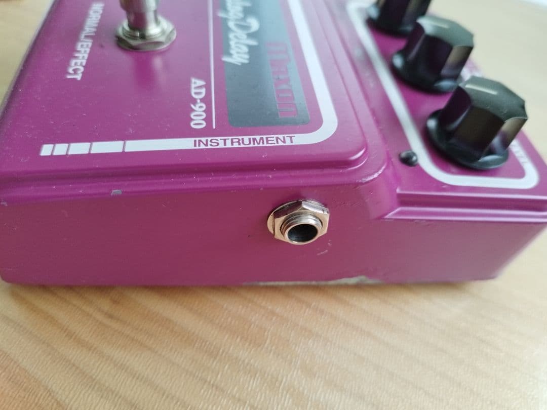 Maxon AD-900 アナログディレイ 純正ACアダプタ付き