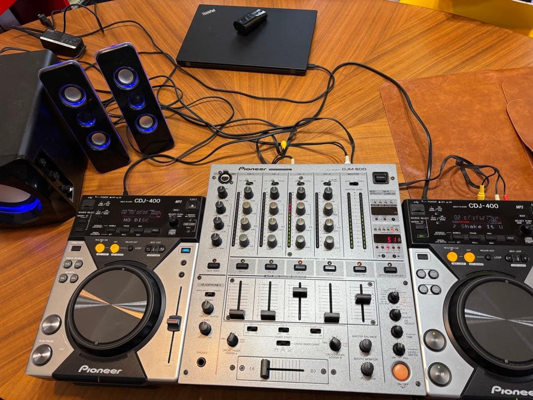 ⭐︎再値下げしました⭐︎Pioneer CDJ400 2台& DJM600セット⭐︎