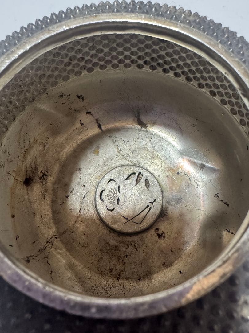 純銀製　光南作　茶道具　約915.5g 古美術　刻印あり