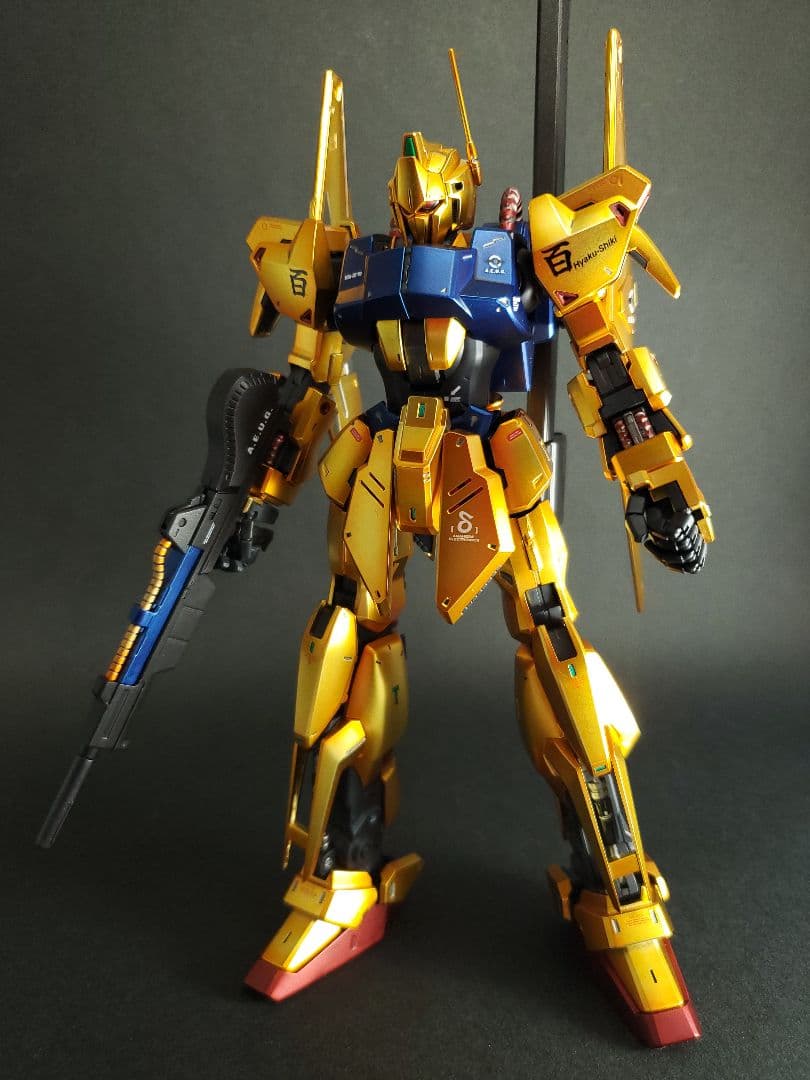 ガンプラ　MG　百式　Ver2.0　全塗装　完成品