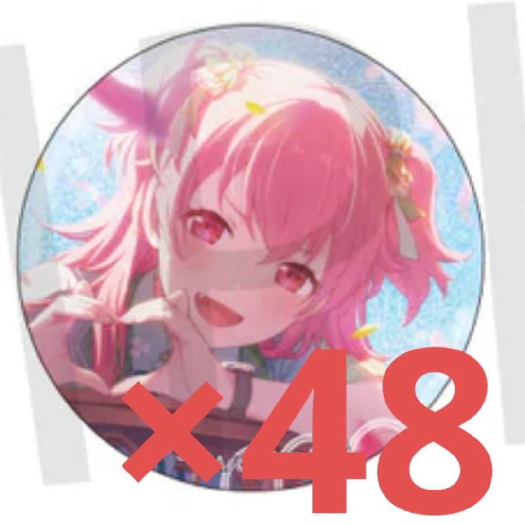 ま*る様 プロセカ 桃井愛莉 グリッター 缶バッジ 42C