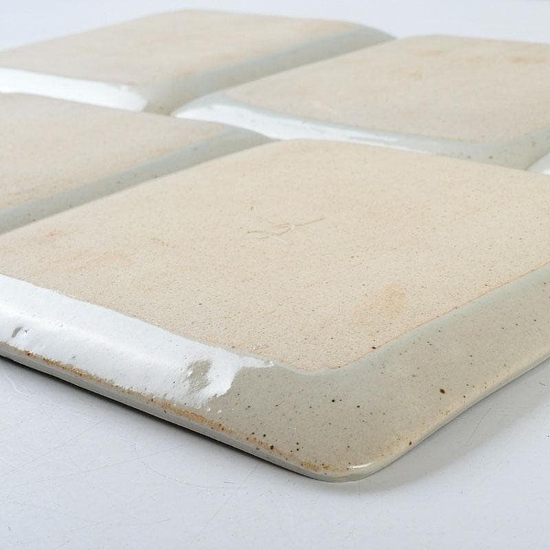 茶道具　幸兵衛窯　絵変四方皿　銘々皿　五客　共箱　N　9386