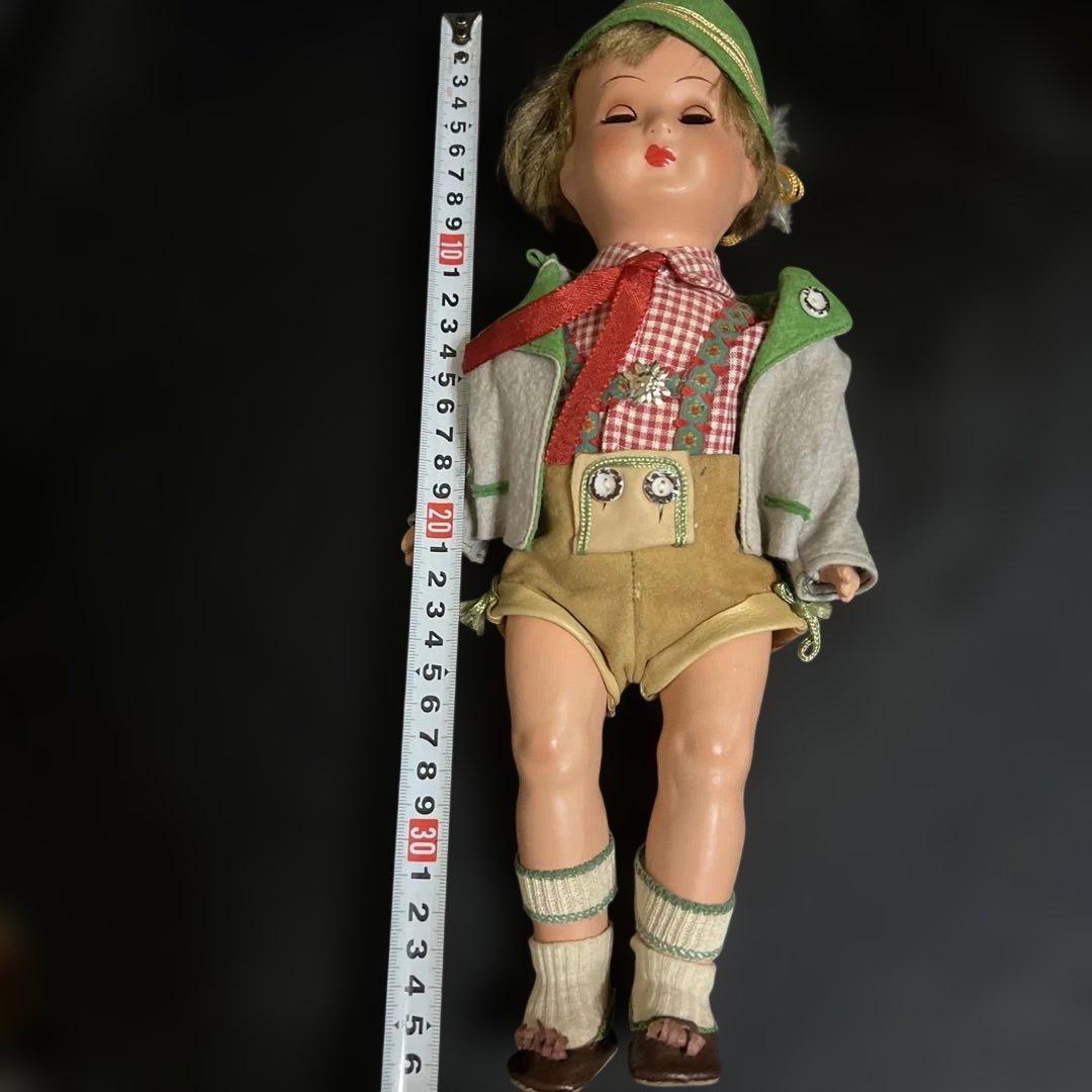 ドイツ　ヴィンテージ人形　アンティーク　オブジェ　コレクション　昭和レトロ