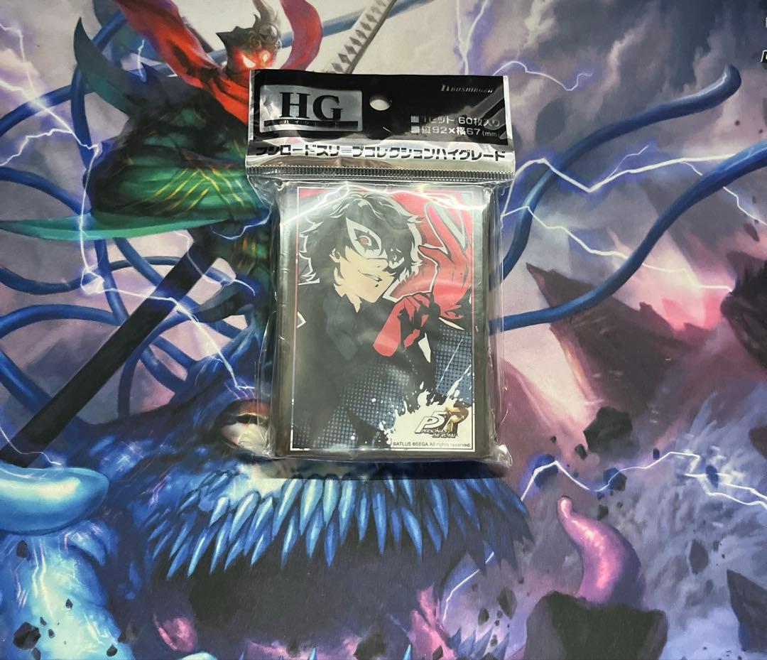 PERSONA5 ペルソナ5 主人公 ジョーカー スリーブ　ブシロード　雨宮蓮