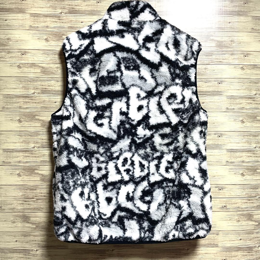 【フォロー割】 美品 ラウドマウス 裏蓄熱ボアフリースベスト 中綿 メンズ XL