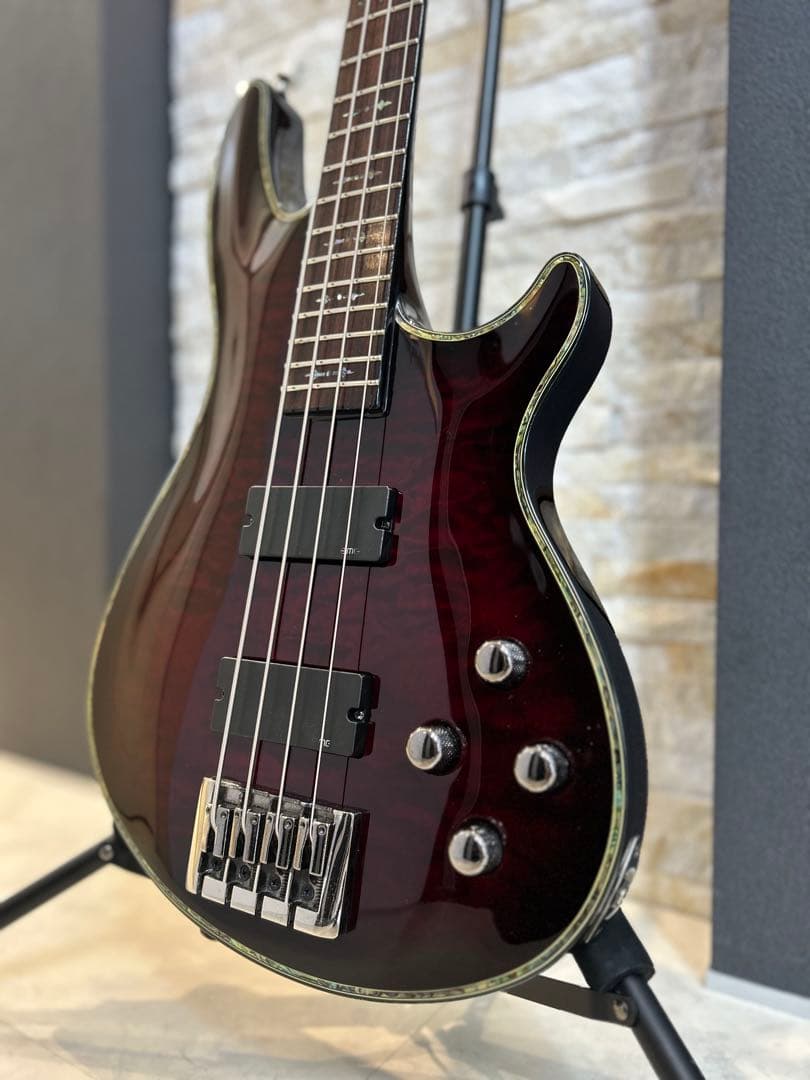 【お値下げ不可】Schecter AD-C-4-HR EMG スルーネック
