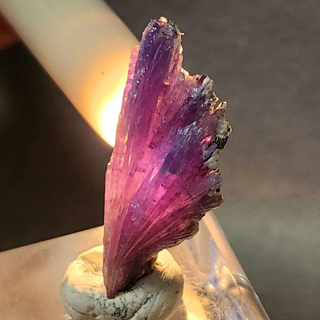 レア✨天然非加熱 スプレータイプ タンザナイト＆カルサイト共生原石