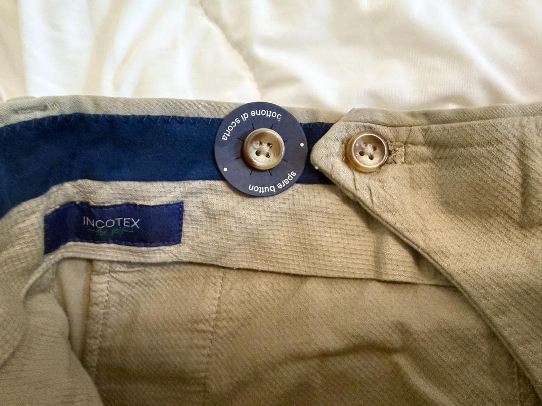 【新品未着用】INCOTEX ゴルフパンツ