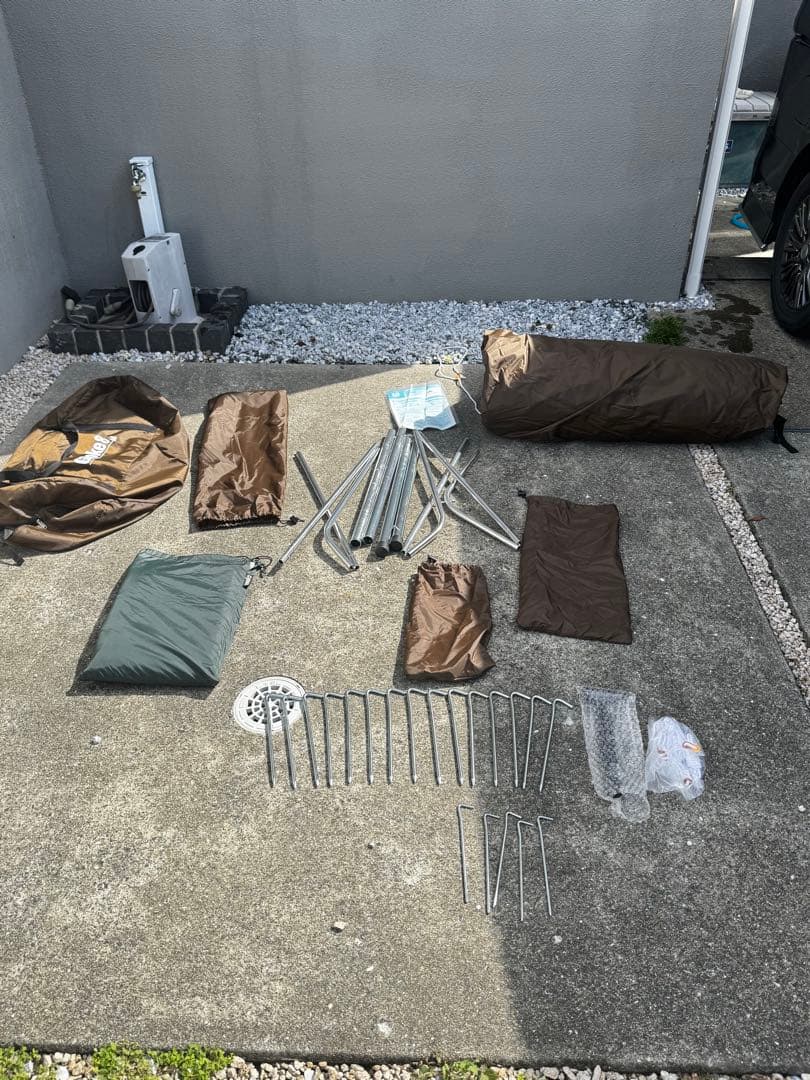 グロッケ8 グランドシート付き