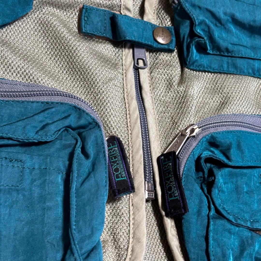 FoxFire　旧ロゴ　フォックスファイヤーフィッシングメッシュベスト　X L