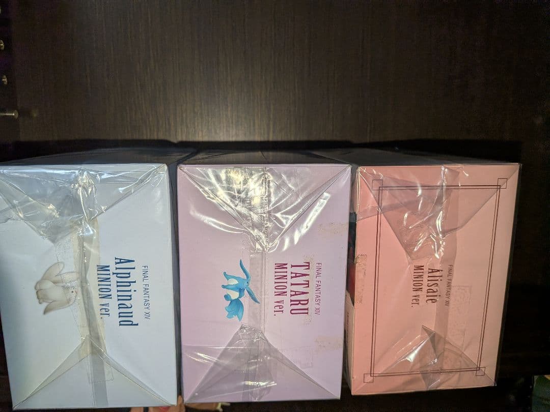 FF14 アルフィノ＆アリゼー＆タタル フィギュア