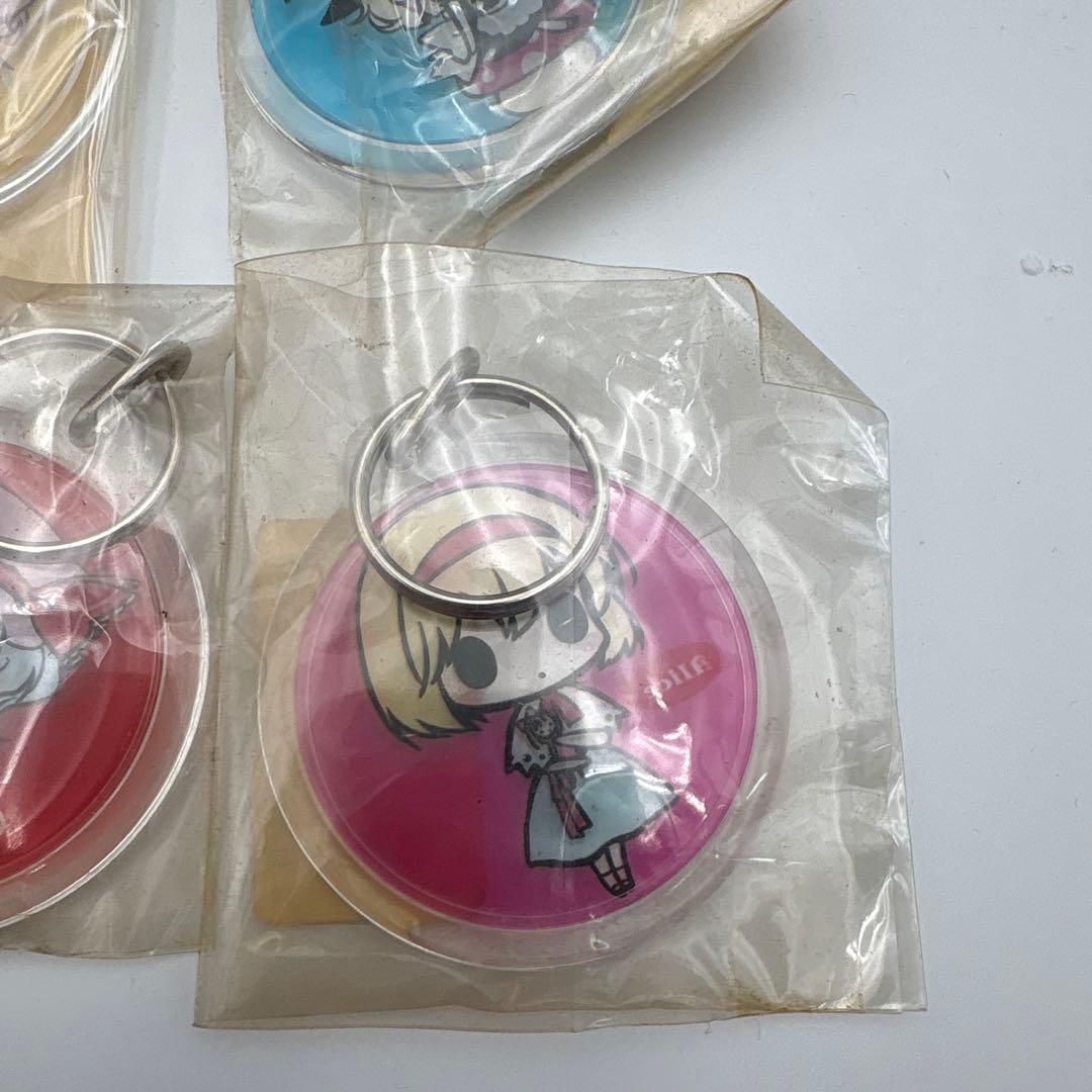 東方project　アクリルキーホルダー　　4個　まとめ　7-2