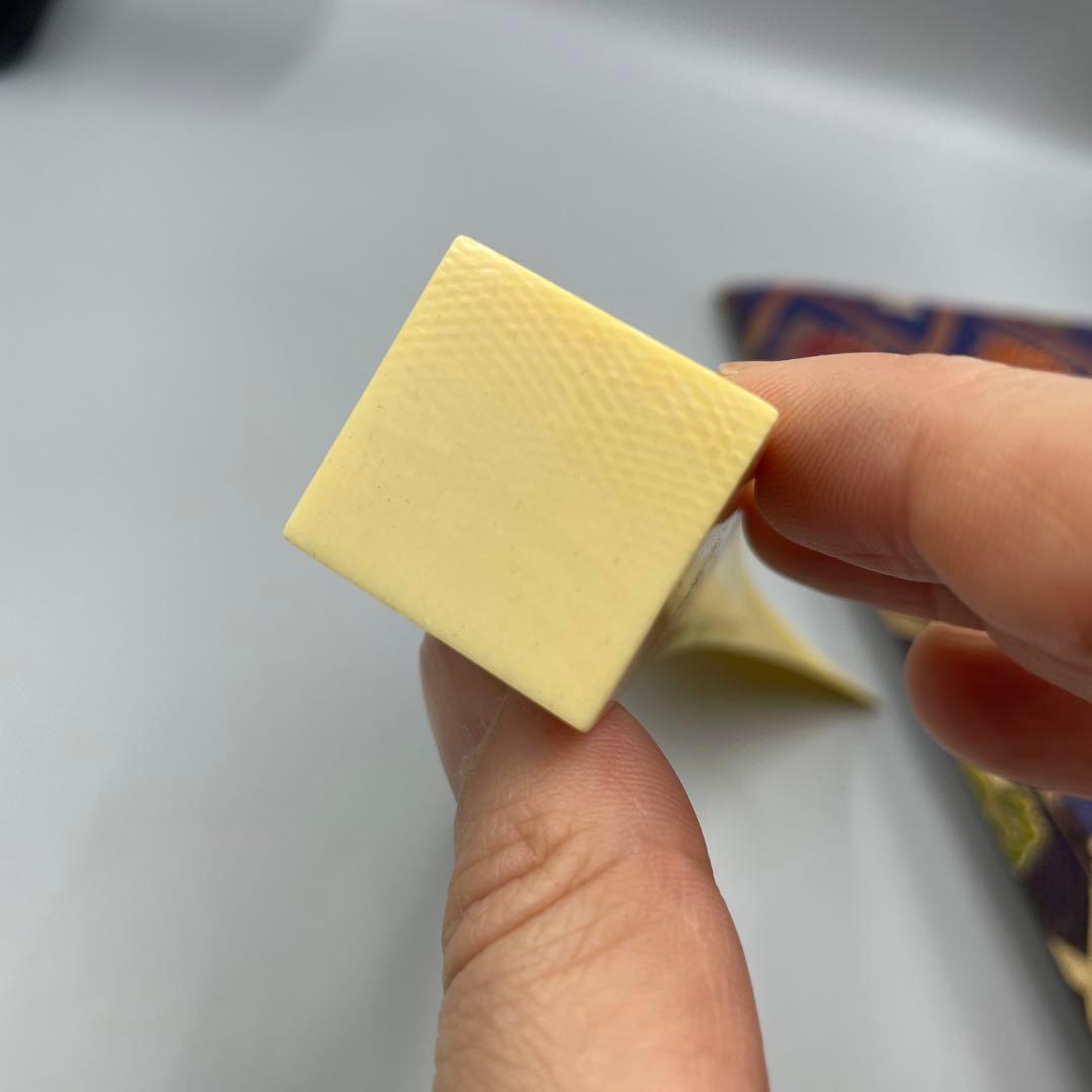 239ヴィンテージ 天然素材　三味線バチ　重さ約116g