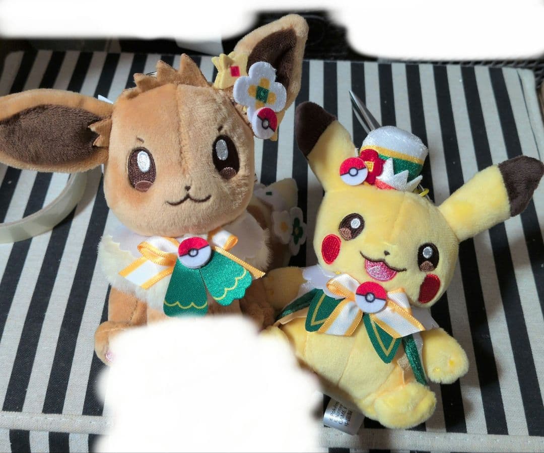 ポケパークカントー ピカチュウ イーブイ マスコット キーホルダー ぬいぐるみ