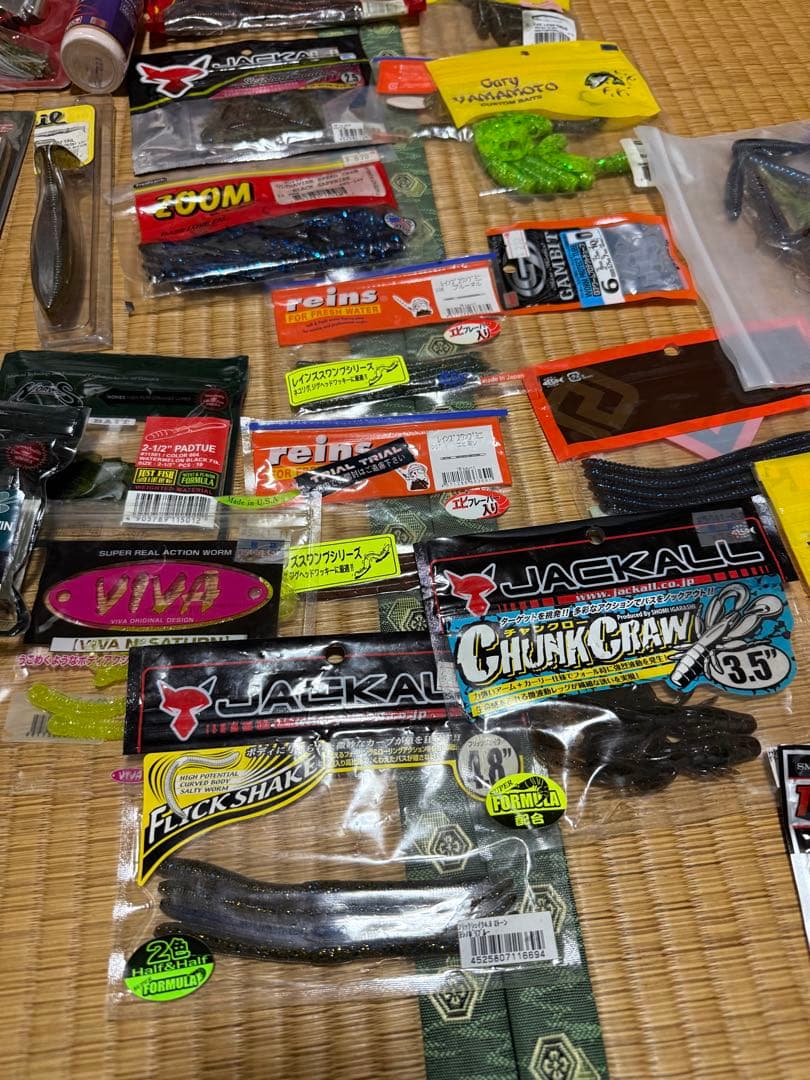 バス釣り引退セット　ルアー、ワーム