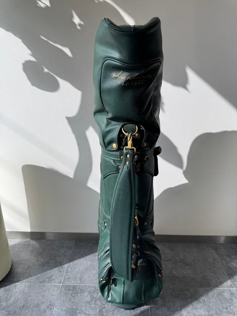 【名品・美品が60%OFF！ 14本フルセット・本革ゴルフバッグ&ヘッドカバー】