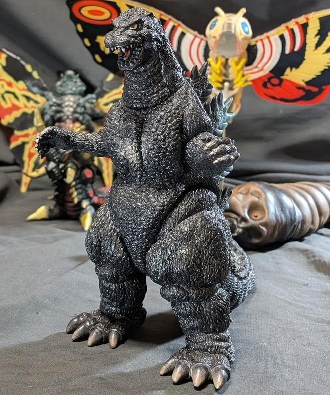 平成シリーズ「ゴジラvsモスラ」（バンダイ）ソフビフィギュア６体セット