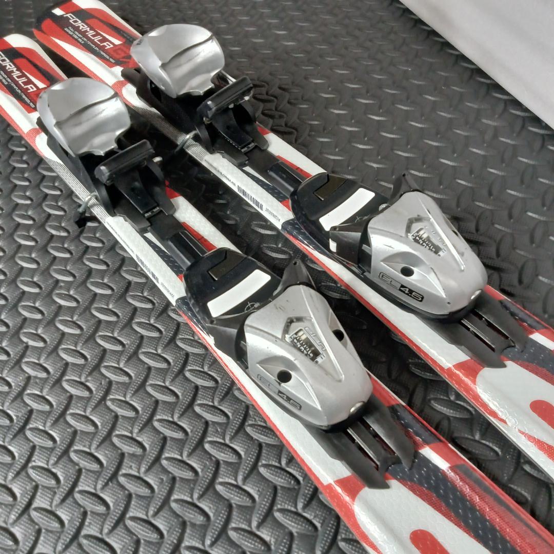 【100cm】未使用 エラン ELAN ジュニアスキー板 と中古ビィンディング