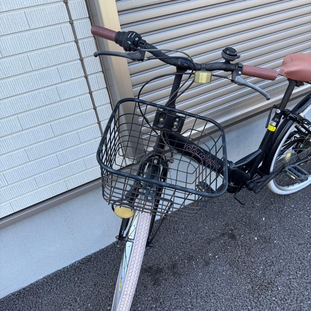 ボルディ 自転車 ママチャリ 折りたたみ 26インチ シマノ製6段変速