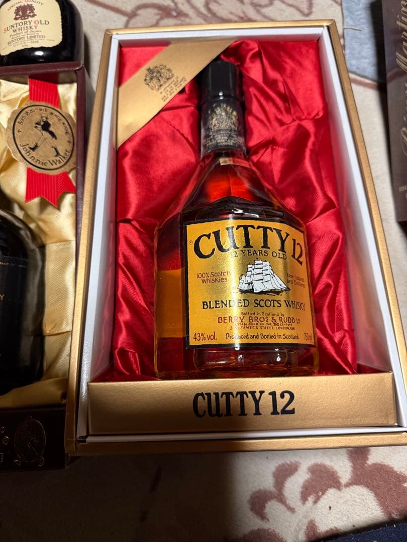 ウイスキーとブランデーのセット　6本