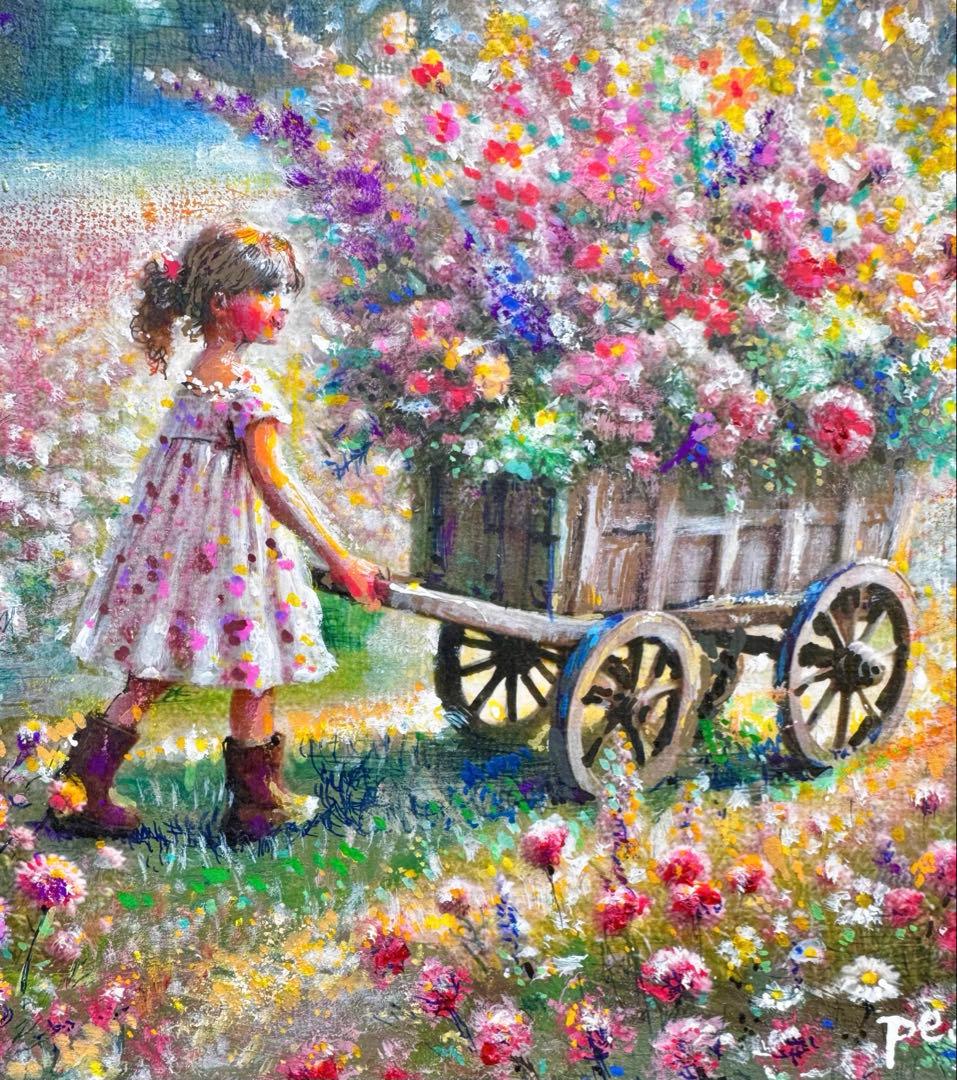 c*o様 絵画原画《Blooming Happiness》続編作品