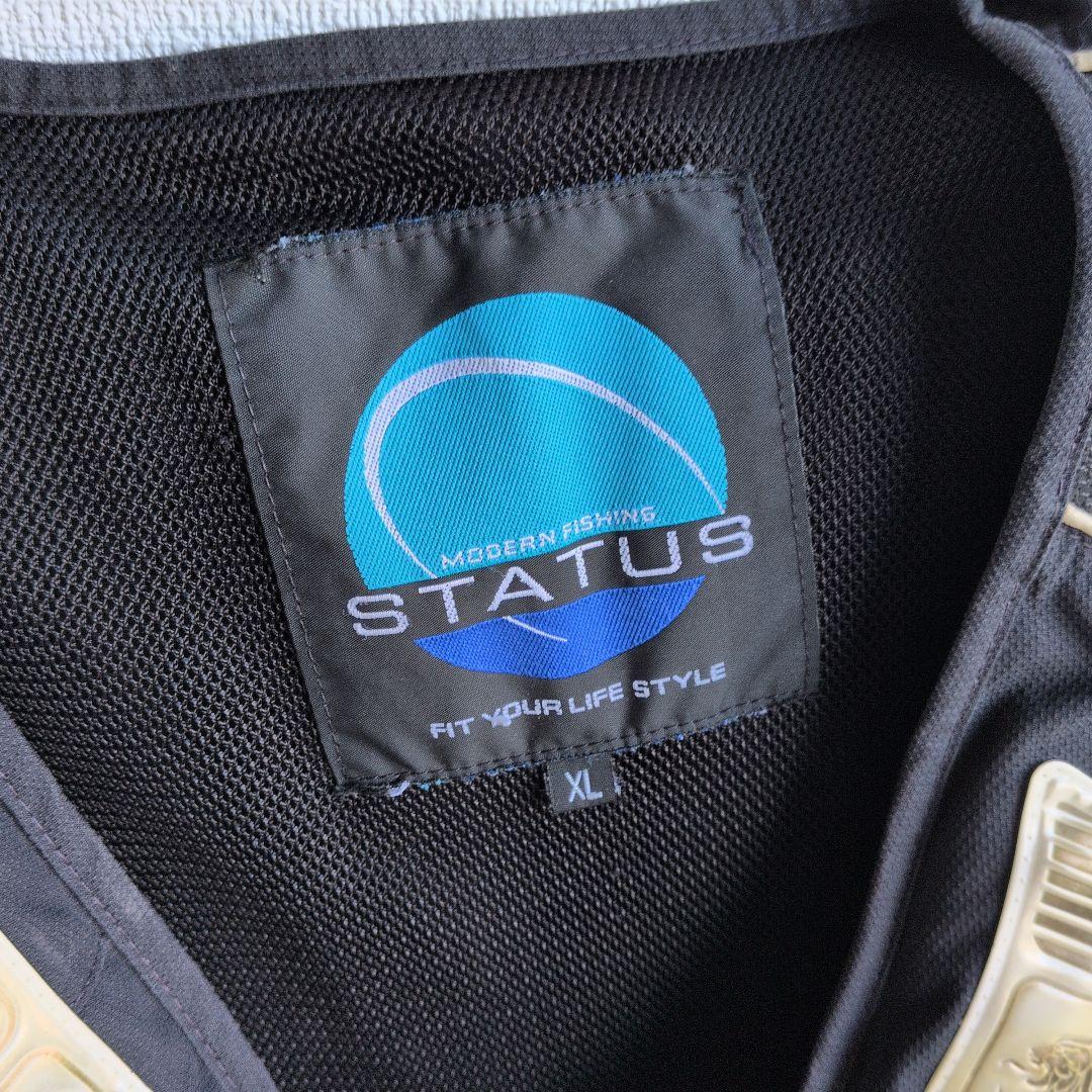STATUS/SUNLINE フィッシングベスト XL ブラック