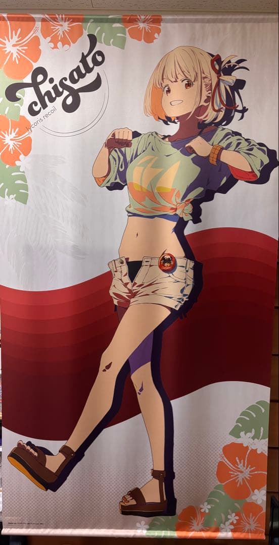 リコリスリコイル展　錦木千束＆井ノ上たきな 等身大タペストリーセット