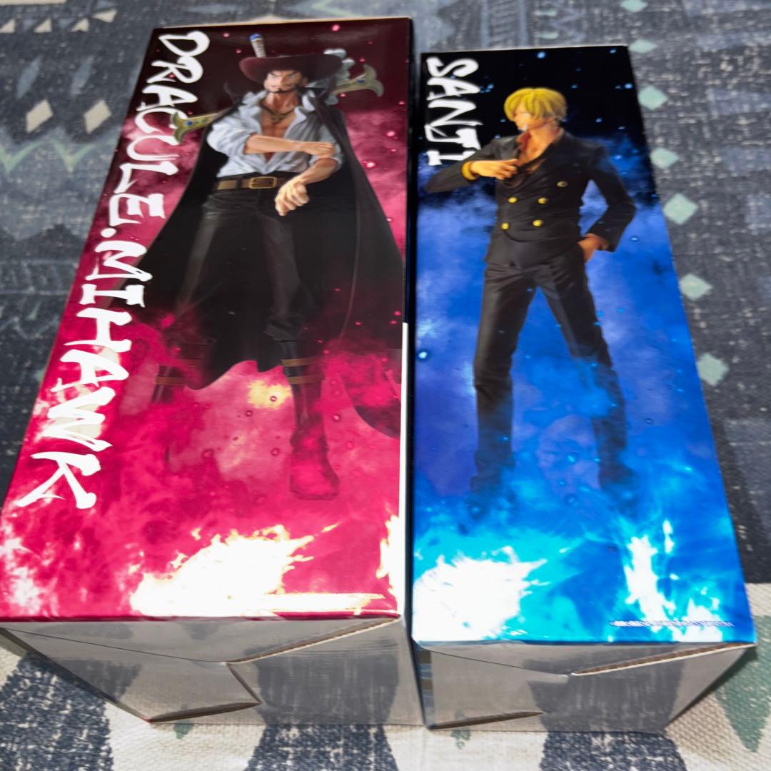 一番くじ　ワンピース　試練のその先　C賞サンジ　D賞ミホークセット