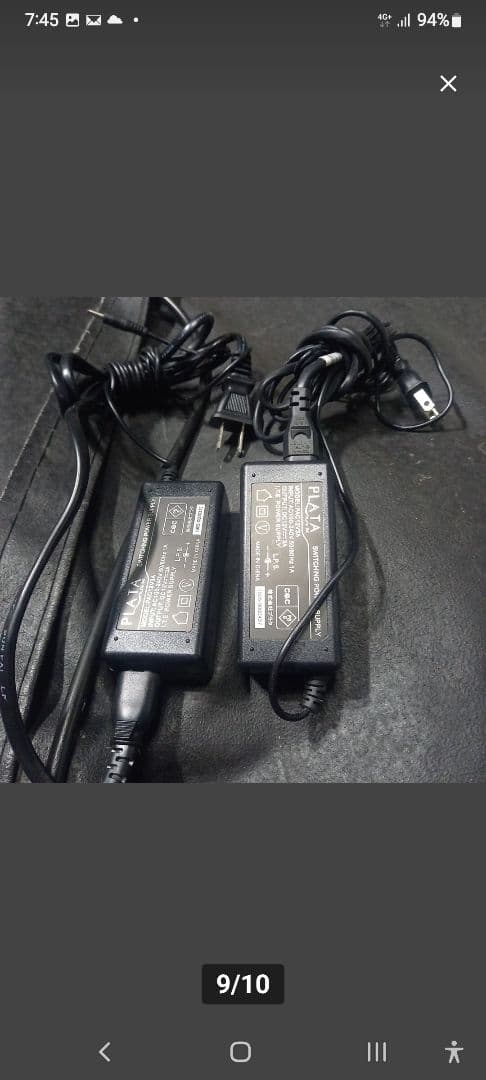 LED両面屋外看板 電源アダプター付き　高さ100cm　幅63cm　開口68cm